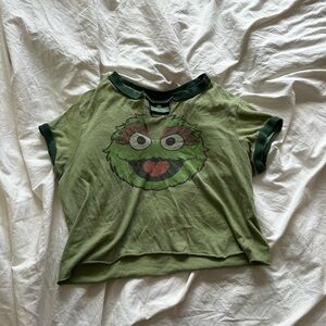Oscar the grouch Sesame Street crop